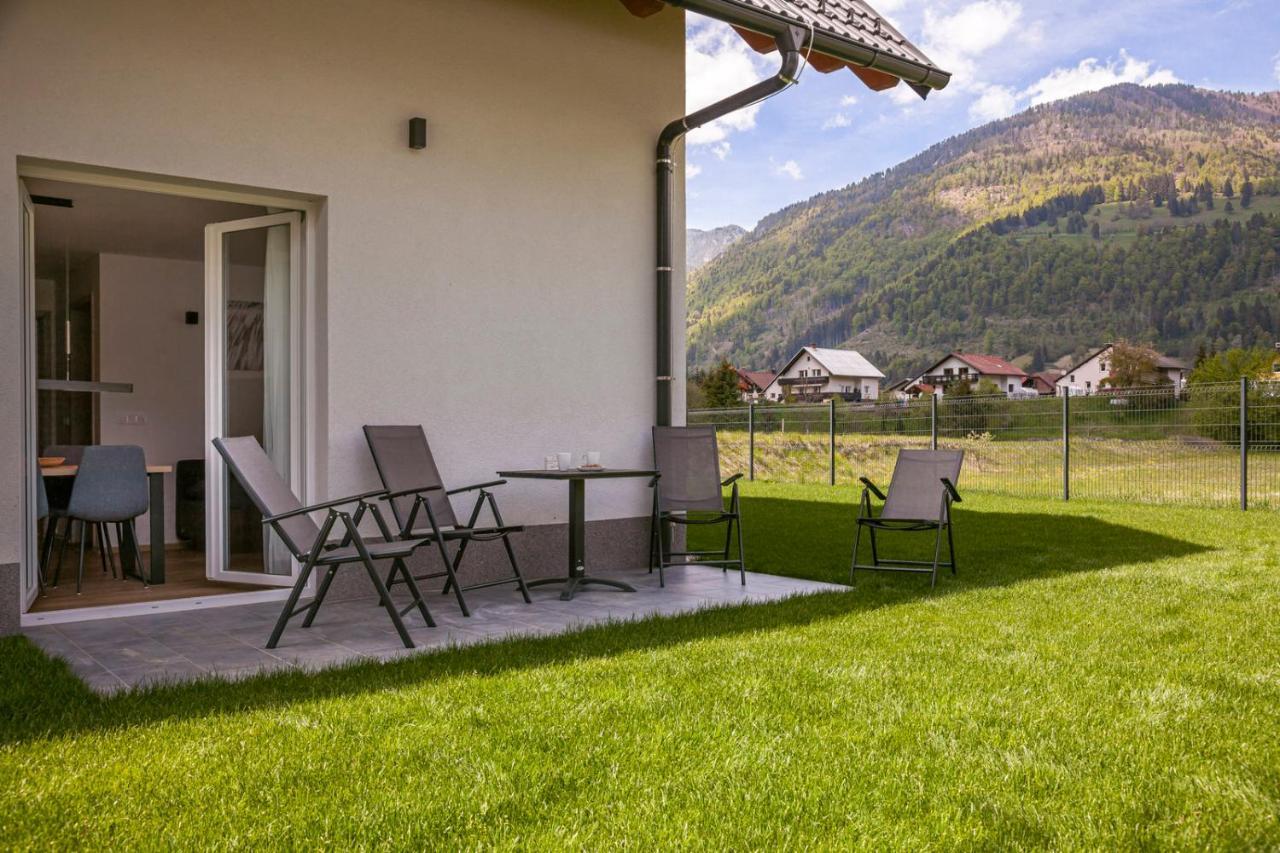 Chic Apartments With Balcony And Spa In Mojstrana Exteriér fotografie